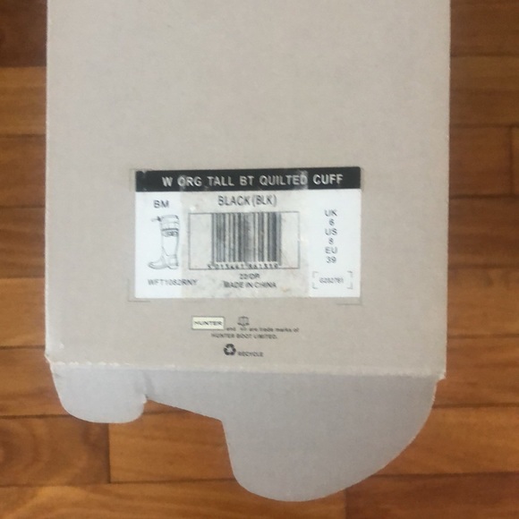 Gorgeous Hunter black tall matte Sheepskin Winter Snow boots 8 - Picture 15 of 15